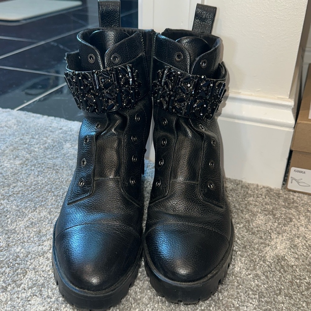 Karl Lagerfeld Combat Boots